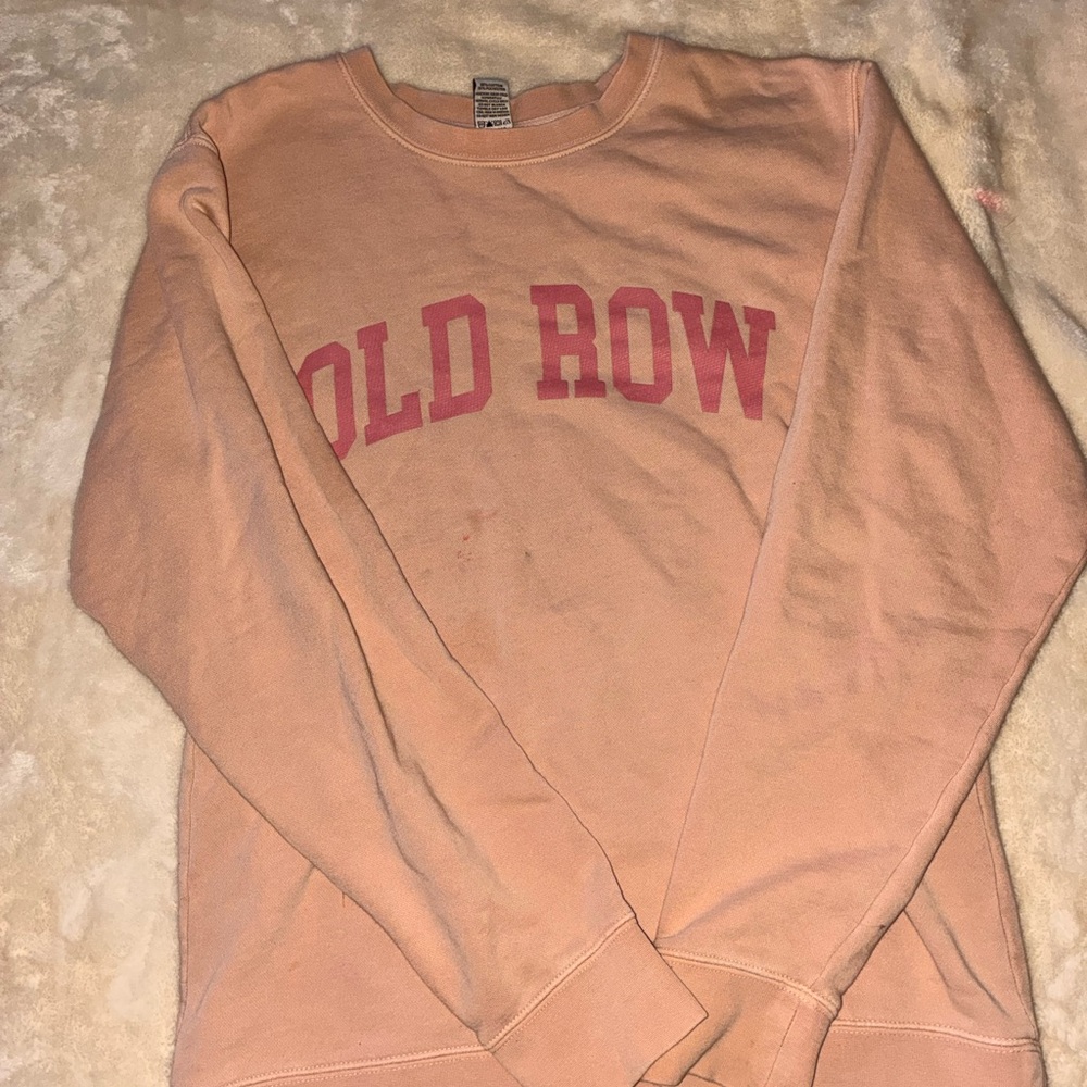 Old Row Pink Sweatshirt